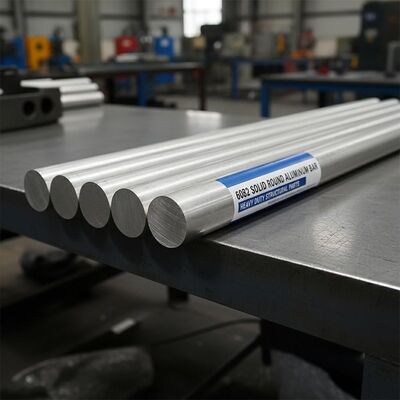 6082 Solid Round Aluminum Bar For Heavy Duty Structural Parts With High Corrosion Resistance And Precision Tolerance ±0.1mm