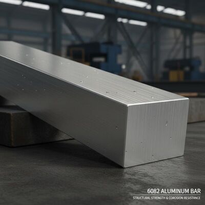 6082 Aluminum Bar With Structural Strength For Heavy Duty Engineering And Corrosion Resistance