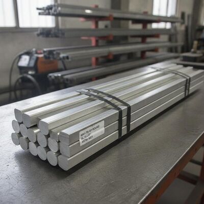 6061-T6 Round Aluminum Bar Magnesium Silicon Alloy for Structural Welding Applications