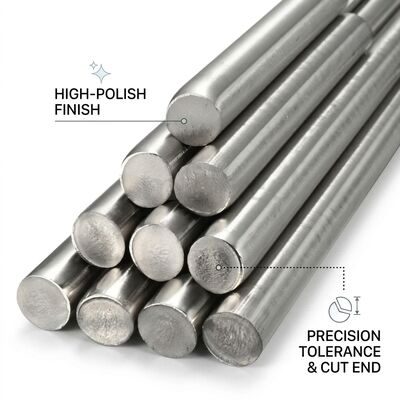 Food Grade 316Ti Seamless Stainless Steel Tube 6-813mm OD for Pharmaceutical Use