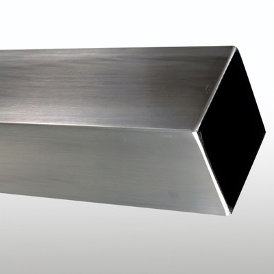 BA 2B Polished Pickling Stainless Steel Rectangular Tube with Slit Edge and Plastic Pipe Cap End Protector