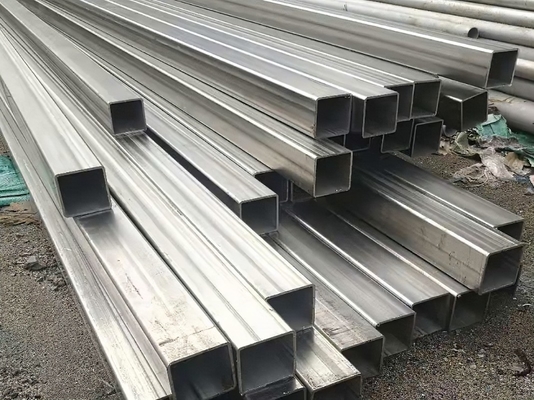 ASTM A312 Certified Stainless Steel Square Tube 1mm-150mm Wall Thickness