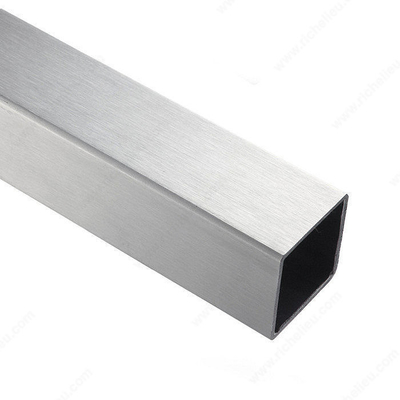 ASTM 304 Rectangular Stainless Steel Pipe 301L 301 Metal Chrome