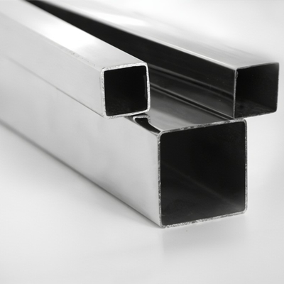 Hot Rolled Stainless Steel Rectangular Tube SS301 310S Hot Dipped Zinc Hollow Section