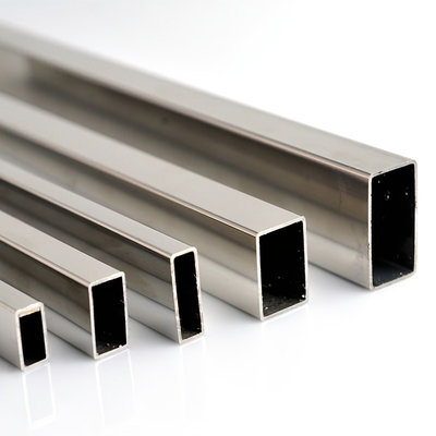 High Carbon 304 Stainless Steel Square Tubing Hot Rolled BA 2B NO.4