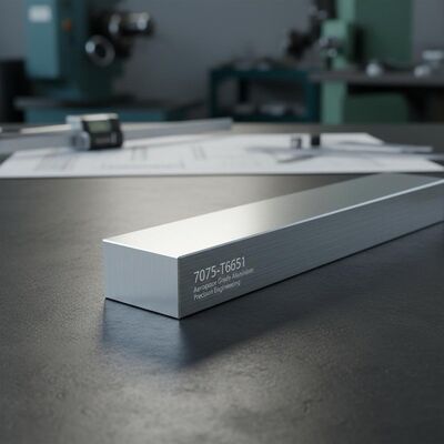 7075-T651 High Strength Aerospace Grade Aluminum Bar For Precision Engineering
