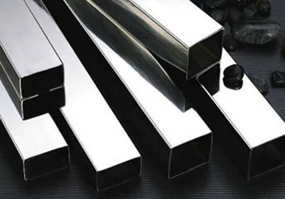 316 Mirror Polished Stainless Steel Square Tube Welded Q235 NO.1 NO.3