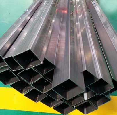 Custom Width Stainless Steel Square Tube - High Corrosion Resistance