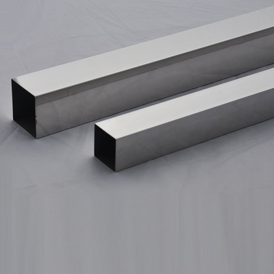 Customizable Stainless Steel Square Tube Polished Surface Finish and ±1% Tolerance for Optimal Performance