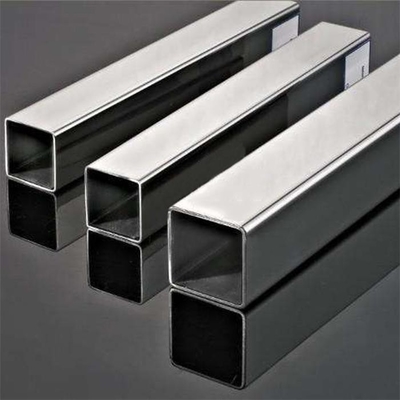 4''X4'' 23mm Brushed Stainless Steel Square Tubing 416L