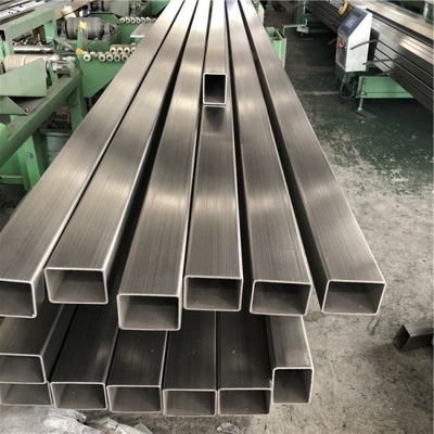 Stainless Steel Rectangular Tube 120mm Outer Diameter and Cold Drawn Technique for Long-lasting Performance