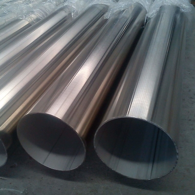 SS316 4''X8'' Stainless Steel Welded Pipe Super Mirror Finish