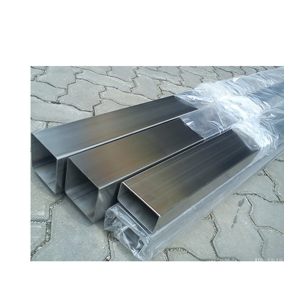 SS202 Rectangular Stainless Steel Tube 304 430 301 Seamless