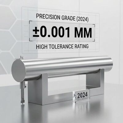 2618-T61 Round Aluminum Bar Creep Resistant High Temperature Al-Cu-Ni Alloy For Diesel Engine Pistons